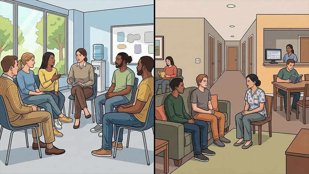 PHP vs Residential Treatment for Addiction